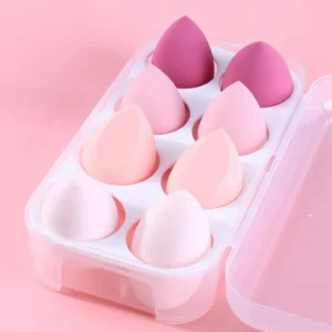 6-Pcs Makeup Sponge Set – Soft & Reusable Beauty Blenders for Foundation, Concealer & Powder